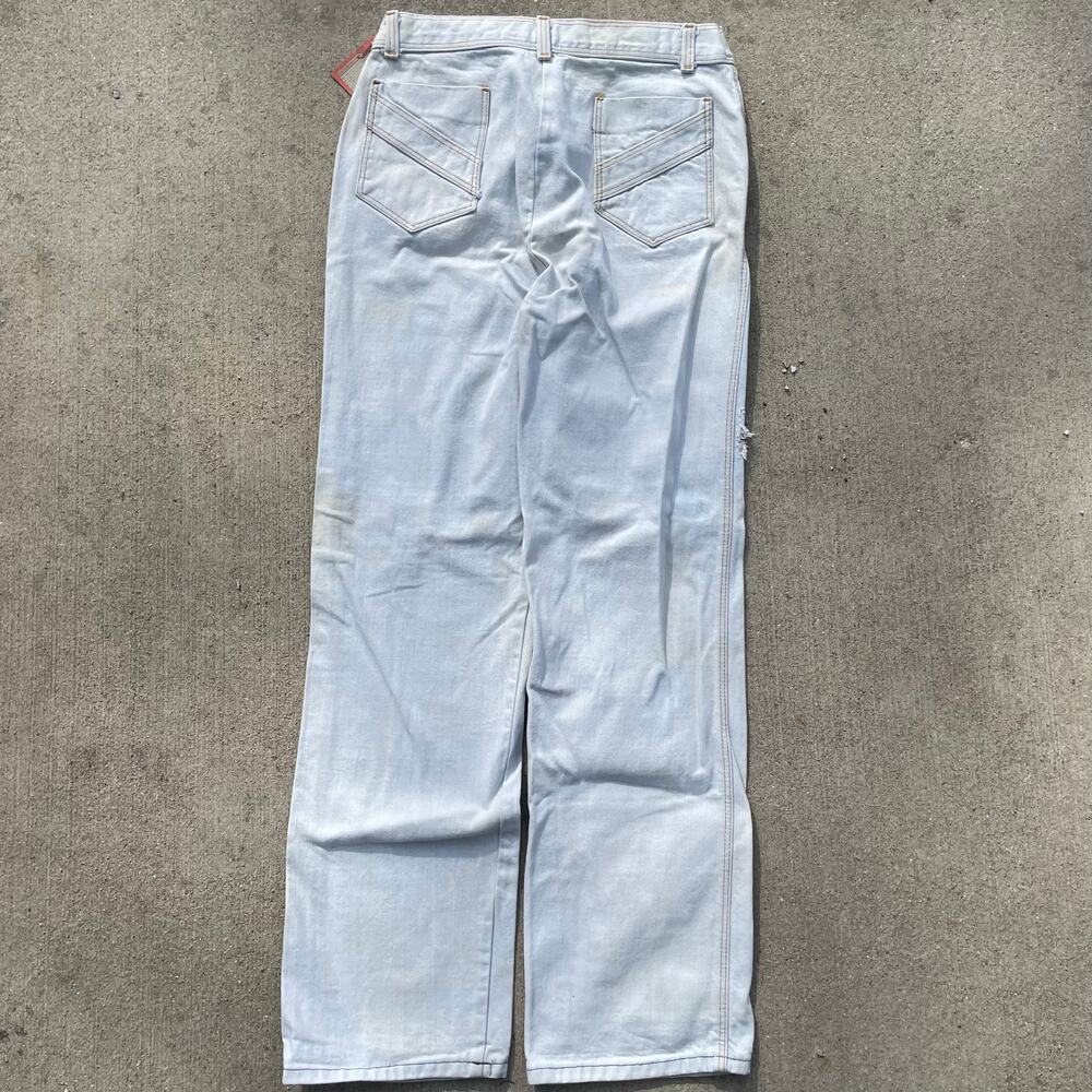 Men's Light Blue Chinos - Classic Straight Fit